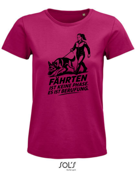 Damen T-Shirt mit Fährten-Design